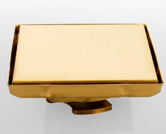 PR-153 Tiles Insert Floor Drain Stainless Steel Commercial Kitchen Heavy-Duty Grate Tray Water Drainage Rack Restaurant Industrial Anti-Slip Rustproof Easy Clean Professional Grade Durable Tile Compatible Flush Mount Seamless Finish